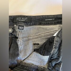 Judy Blue gray/black Boyfriend Jeans